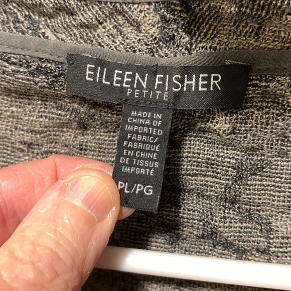 Eileen Fisher linen cropped top - Picture 2 of 7